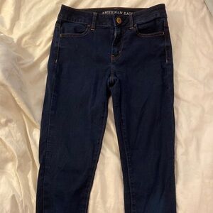 Women’s American Eagle high-rise jeggings (U.S. size 4).